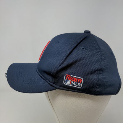 Team MLB Boy's Strapback Hat Blue Embroidered Boston Red Sox Logo Adjustable