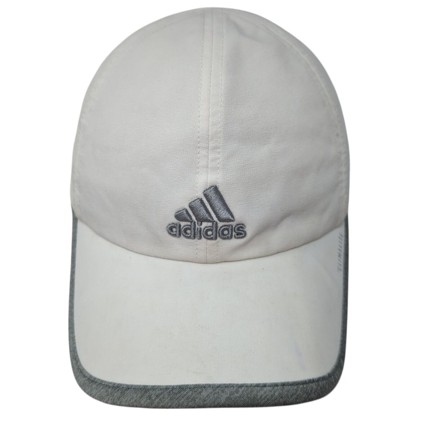 Adidas Climalite Strapback Hat White One Size Adjustable Embroidered Breathable