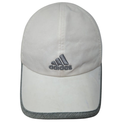Adidas Climalite Strapback Hat White One Size Adjustable Embroidered Breathable