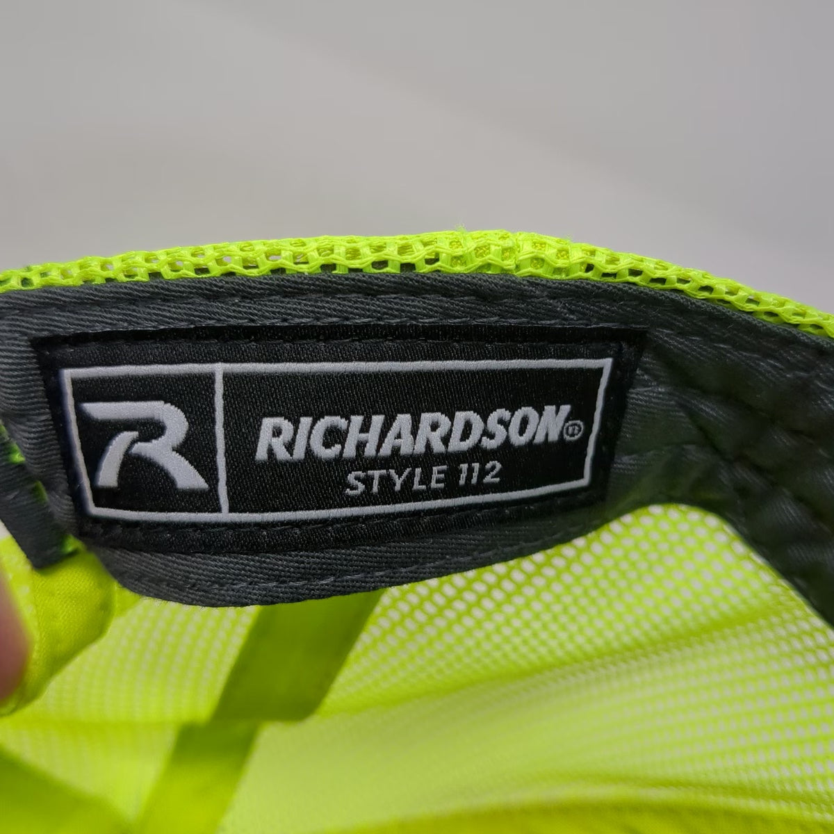 Richardson Trucker Hat Gray Yellow One Size Smarter Pest Control American Flag