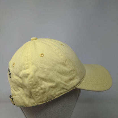 I Only Date Beasts Slideback Hat Yellow One Size Adjustable Embroidered Disney