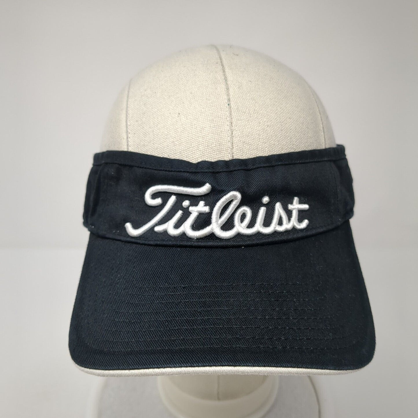 Titleist FJ PRO V1 Golf Sun Visor Black One Size Adjustable Embroidered