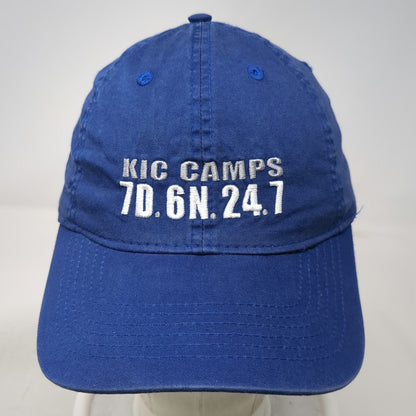 Pacific Headwear Baseball Cap Blue One Size KIC CAMPS 7D.6N.24.7 Slideback Hat