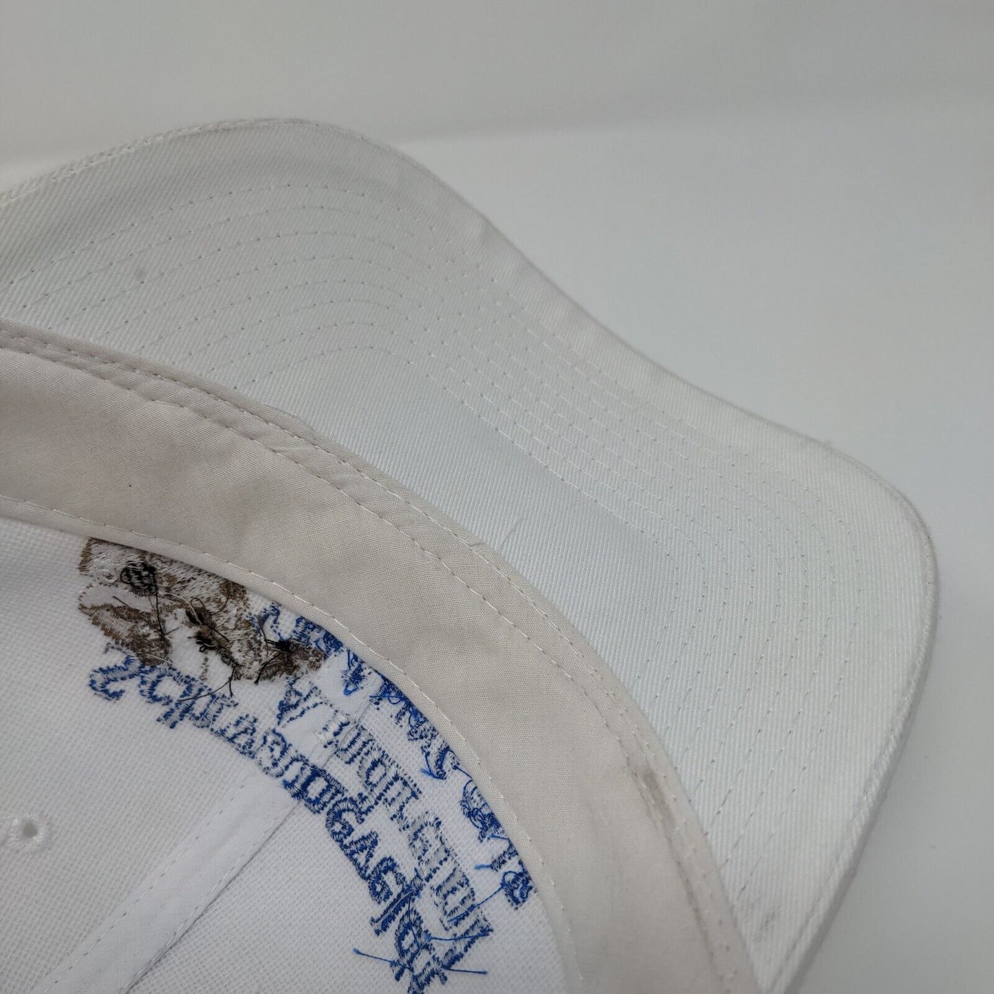 Schvaneveldt Andreini Yearling Sale Snapback Hat White OSFM Embroidered