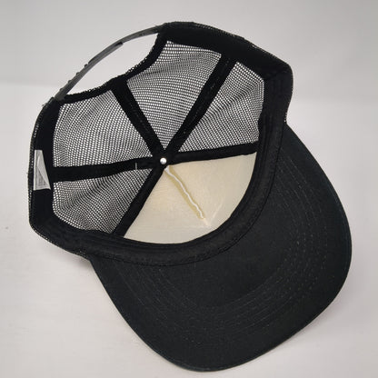 Unbranded Snapback Mesh Back Foam Trucker Hat Blank Distressed Cotton Blend