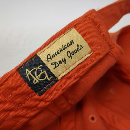 American Dry Goods Wildhorse Resort Casino Orange One Size Baseball Cap Bird Hat