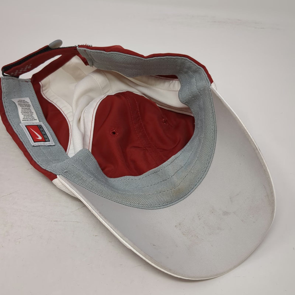Washington State Cougars NCAA Nike Red One Size Mesh Adjustable WSU Logo Cap Hat