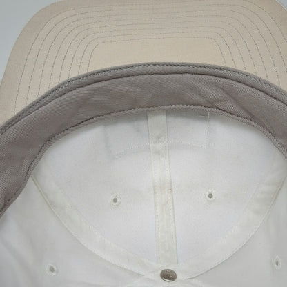 Richardson Snapback White Victaulic Since 1919 Patch Structured Cap Hat 6 Panel