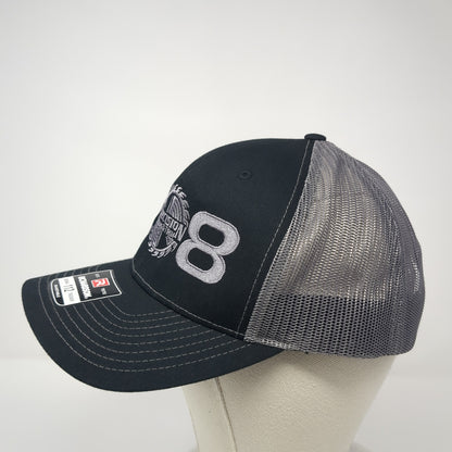 208 Precision Design & Trim Snapback Trucker Hat Black OS Adjustable Richardson