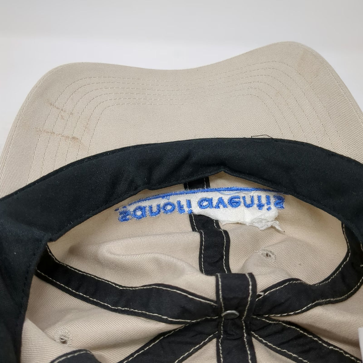 X-BIG Baseball Cap Beige One Size Sanofi Aventis Pharma Hat Slideback Cotton