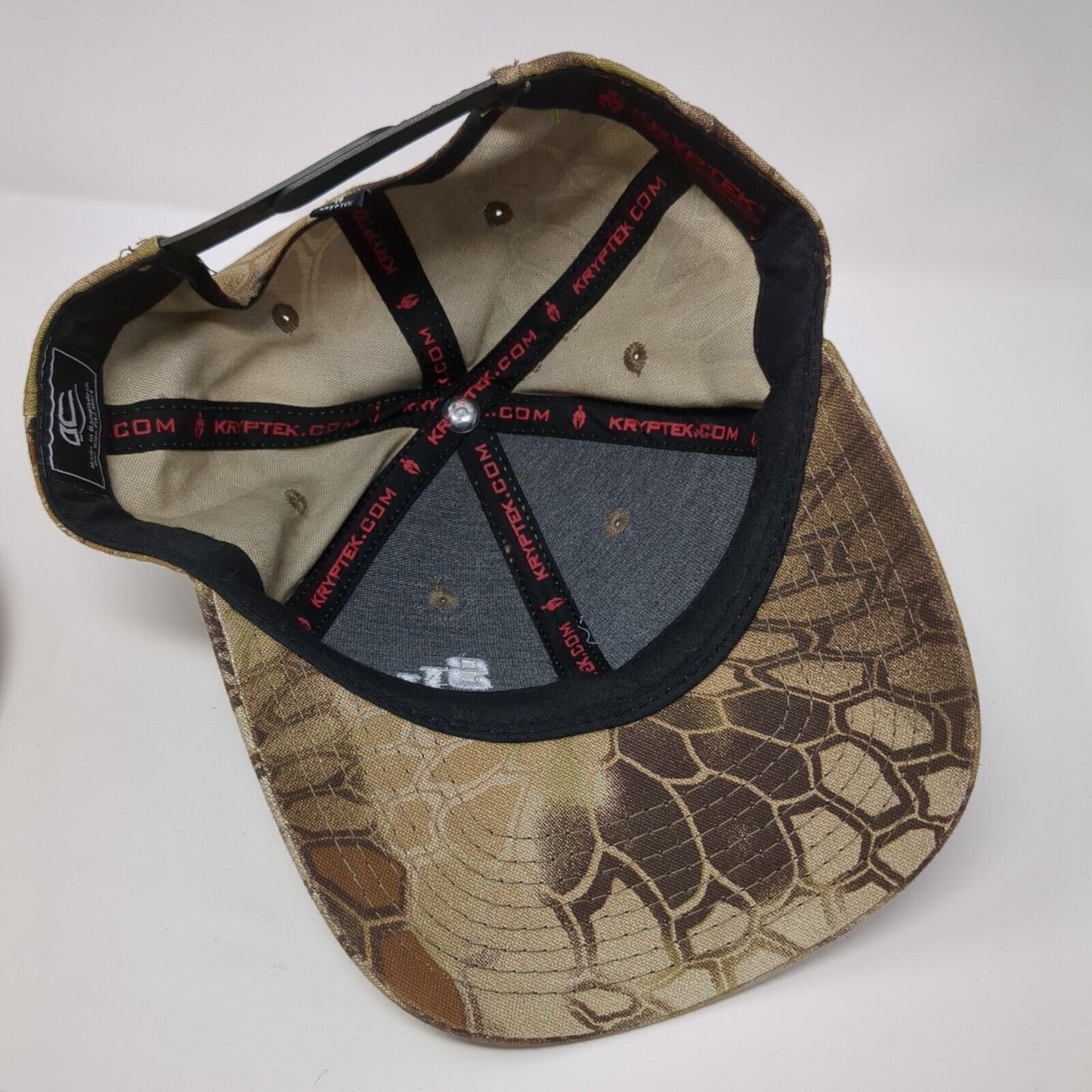 SILC Snapback Hat Camo One Size Adjustable Kryptek Outdoor Cap 6 Panel