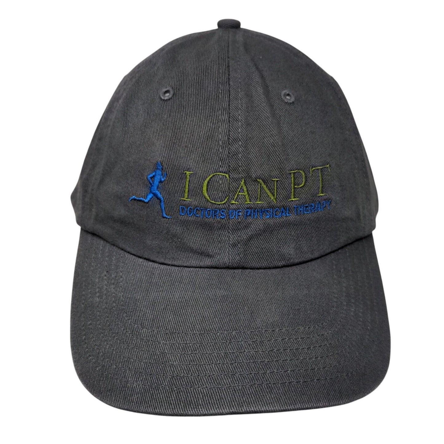 I Can PT Slideback Hat Gray One Size Doctors Of Physical Therapy