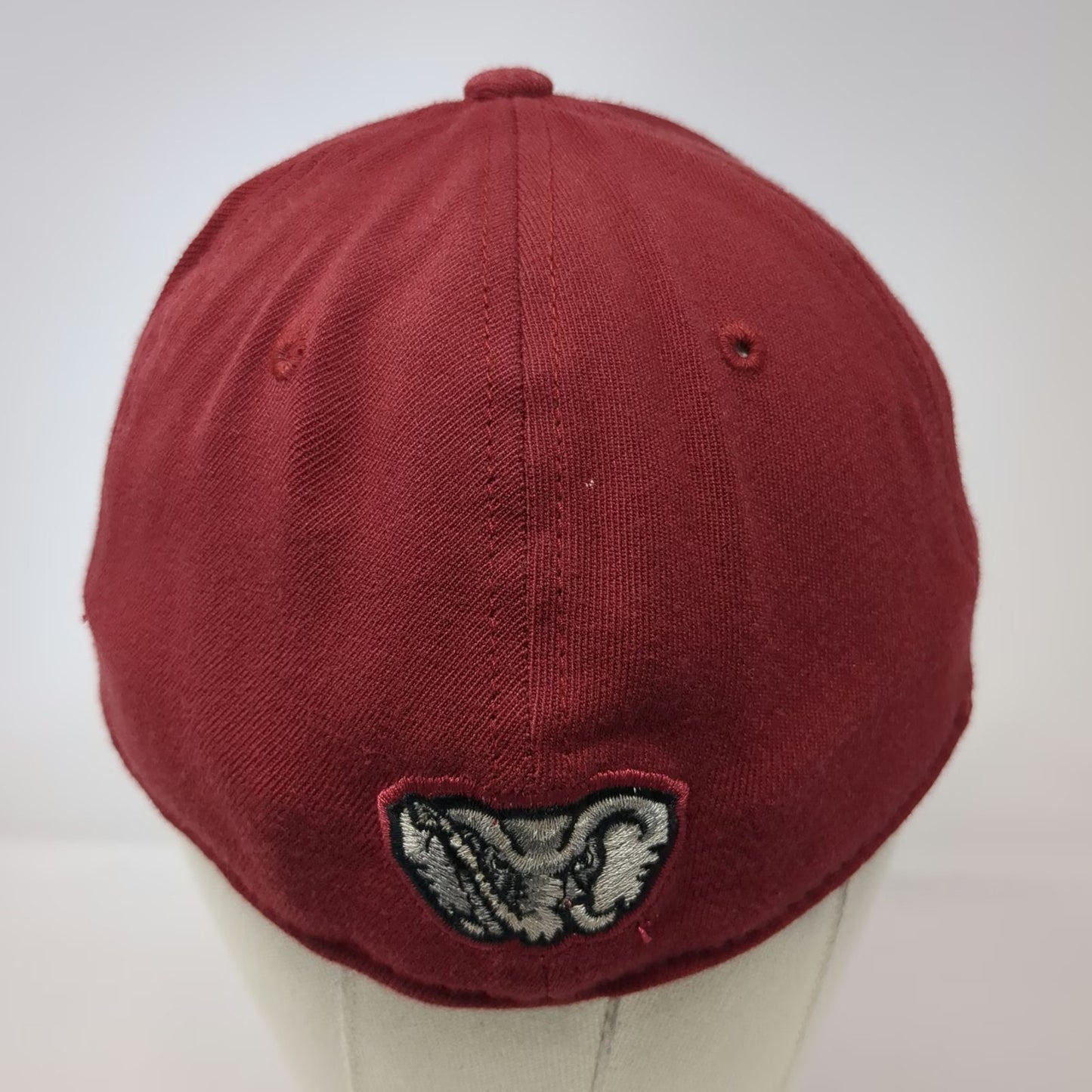 Alabama Crimson Tide NCAA Top of the World Red M Cap One Fit Stretch Logo Hat