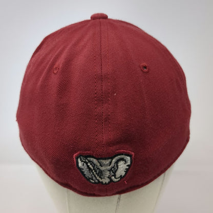 Alabama Crimson Tide NCAA Top of the World Red M Cap One Fit Stretch Logo Hat