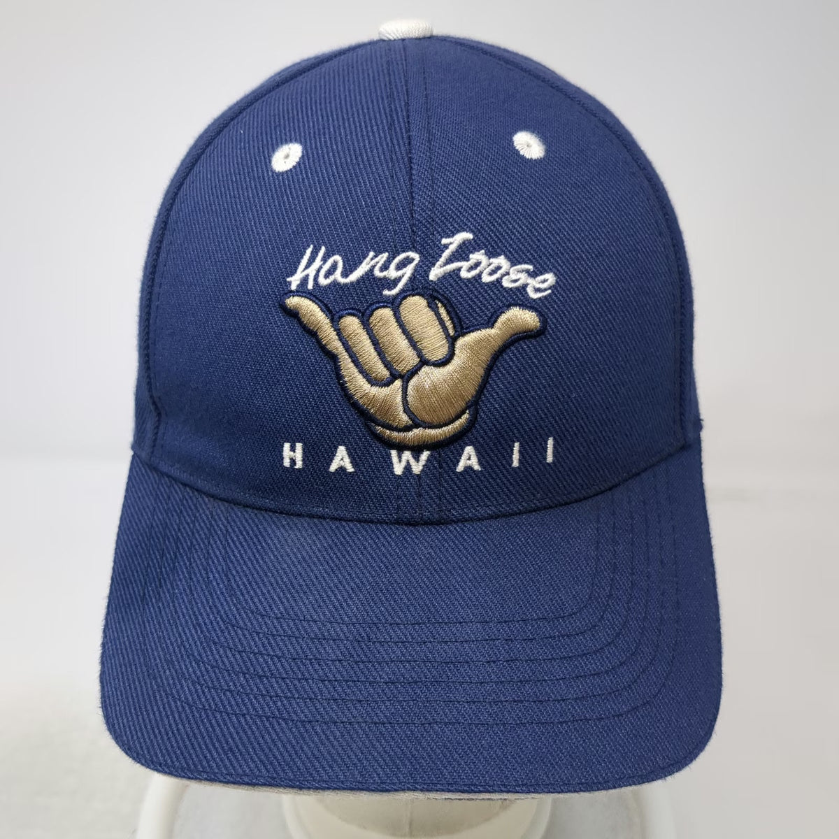 Sam's Cap Baseball Cap Blue One Size Hawaii Shaka Hang Loose Acrylic Hat