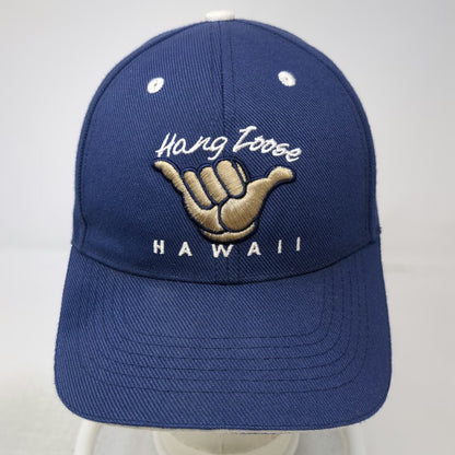 Sam's Cap Baseball Cap Blue One Size Hawaii Shaka Hang Loose Acrylic Hat