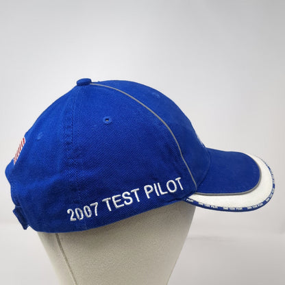 Yamaha Baseball Cap Blue White One Size 2007 Test Pilot American Flag hat