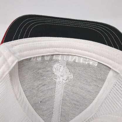 Marines The Few The Proud Snapback Trucker Hat Black One Size Mesh Back