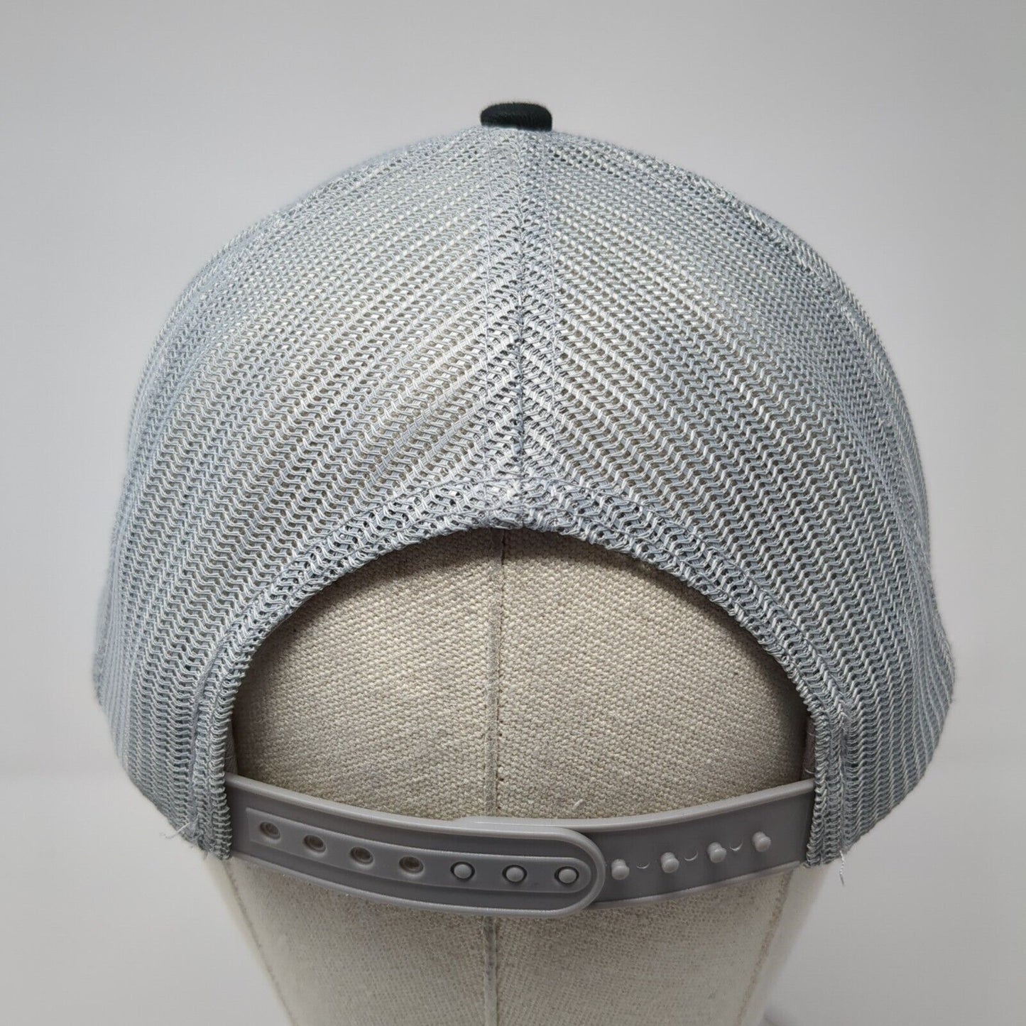 Mitchells Snapback Trucker Hat Black One Size Mesh Back Paramount