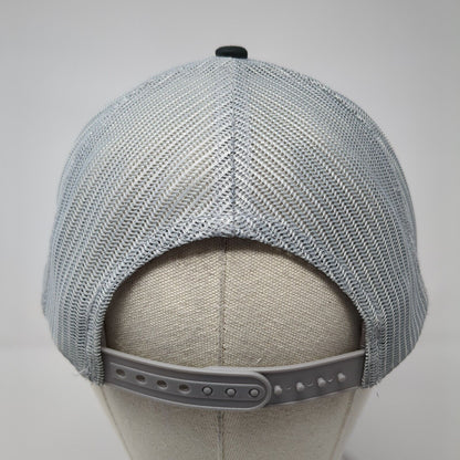 Mitchells Snapback Trucker Hat Black One Size Mesh Back Paramount