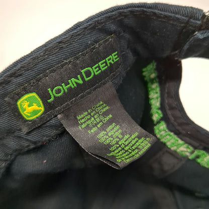 John Deere Baseball Cap Blue One Size Nothing Runs Like a Deere Strapback Hat