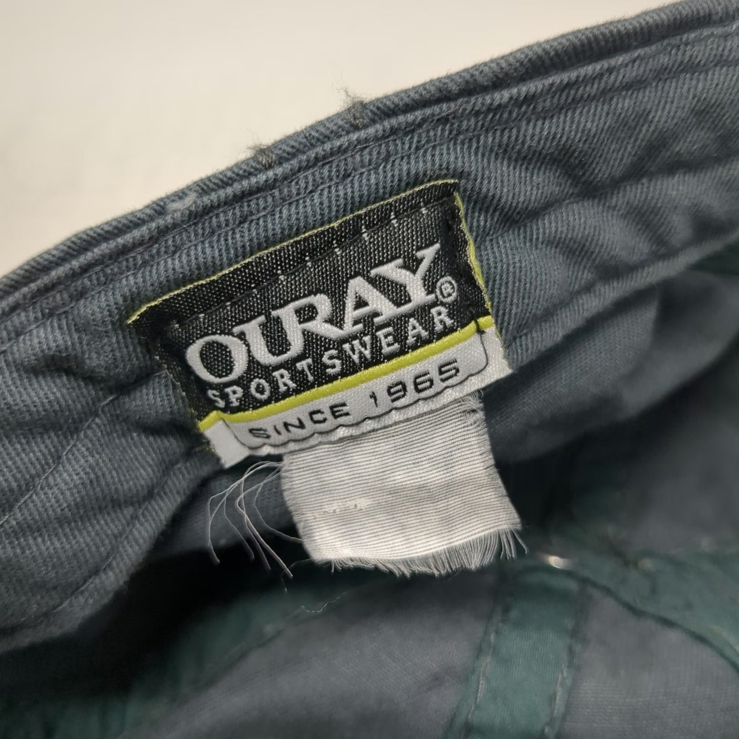 Ouray Sportswear Gray Baseball Cap One Size Laguna Beach California Est 1927 Hat