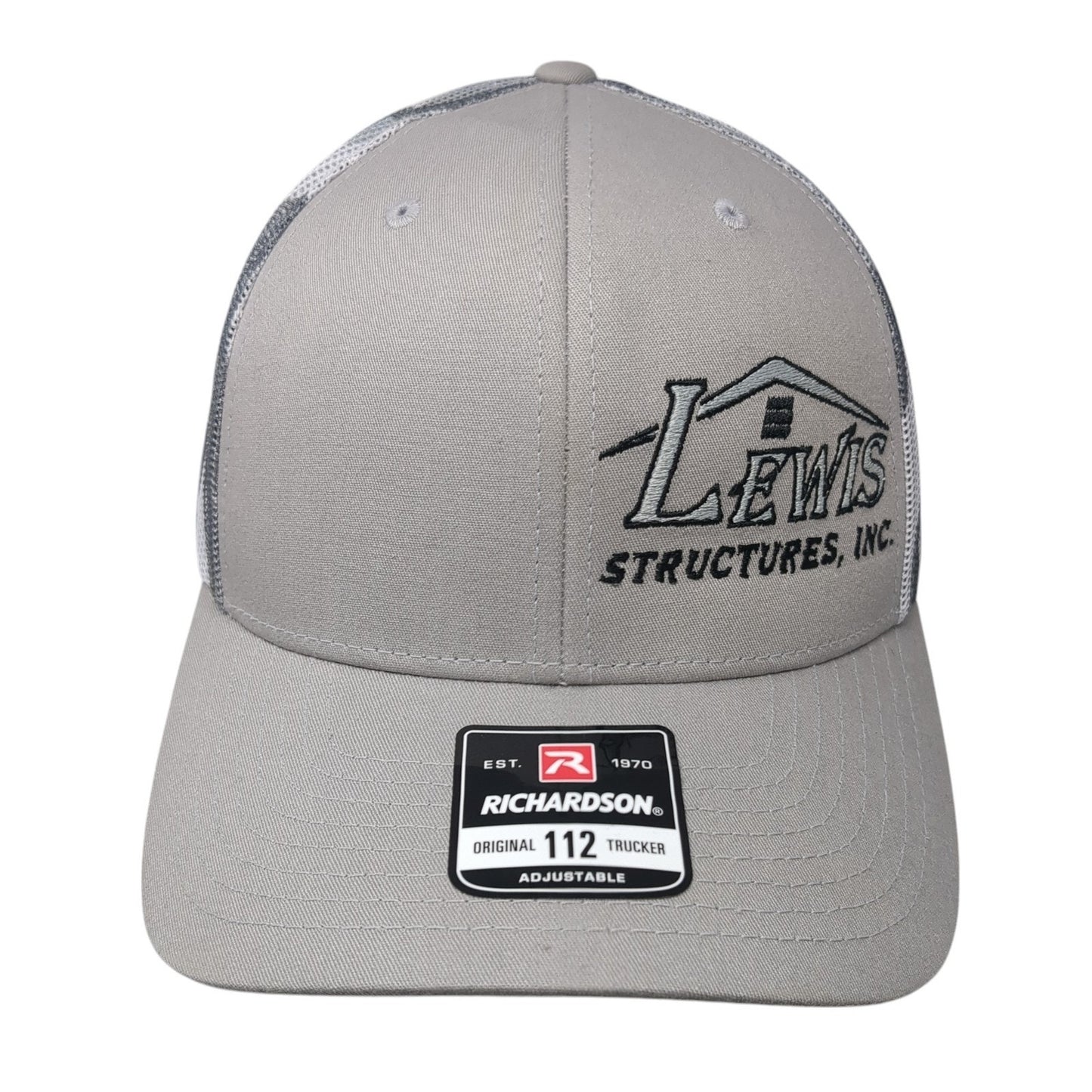 Lewis Structures Inc Trucker Hat Multicolor One Size Adjustable Mesh Richardson