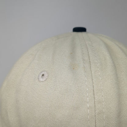 Pacific Headwear Baseball Cap Beige Blue One Size Custom Woodworking Hammer Hat