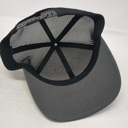 Richardson 112 Trucker Hat Gray One Size Mesh Back Snapback CNC Logo Adjustable