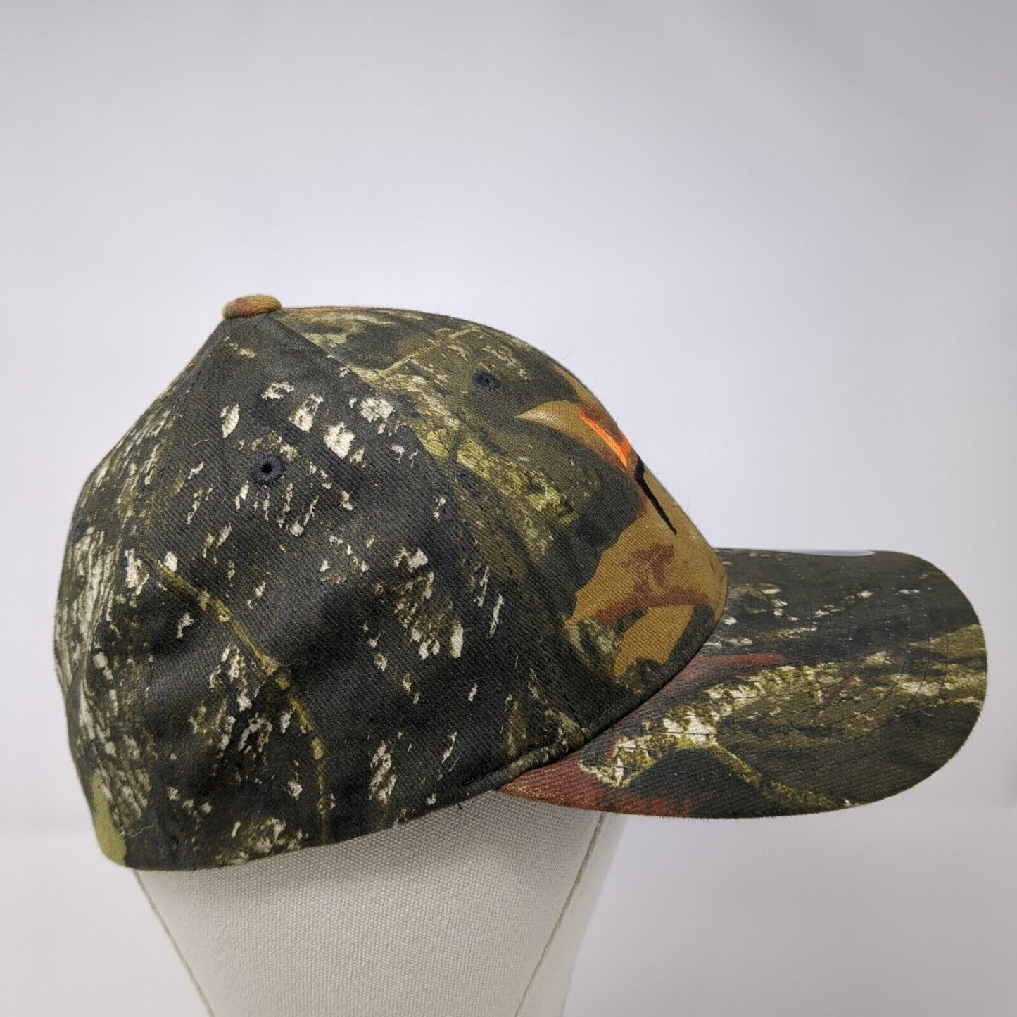 Mossy Oak Fitted Hat Camo L-XL Embroidered Flexfit Hunting W/Tags