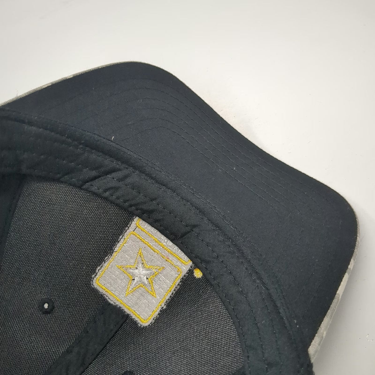Bioworld Trucker Hat Gray Black One Size Digital Camo U.S. Army Snapback hat