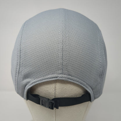 Headsweats Strapback 5 Panel Hat Gray One Size Adjustable Outdoor Blank