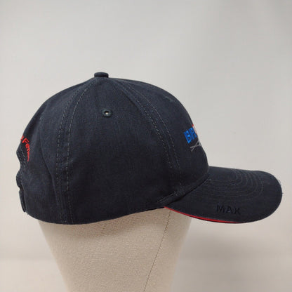 Brifen USA Inc Wire Rope Safety Fence Strapback Hat Blue OSFA The Max Hat