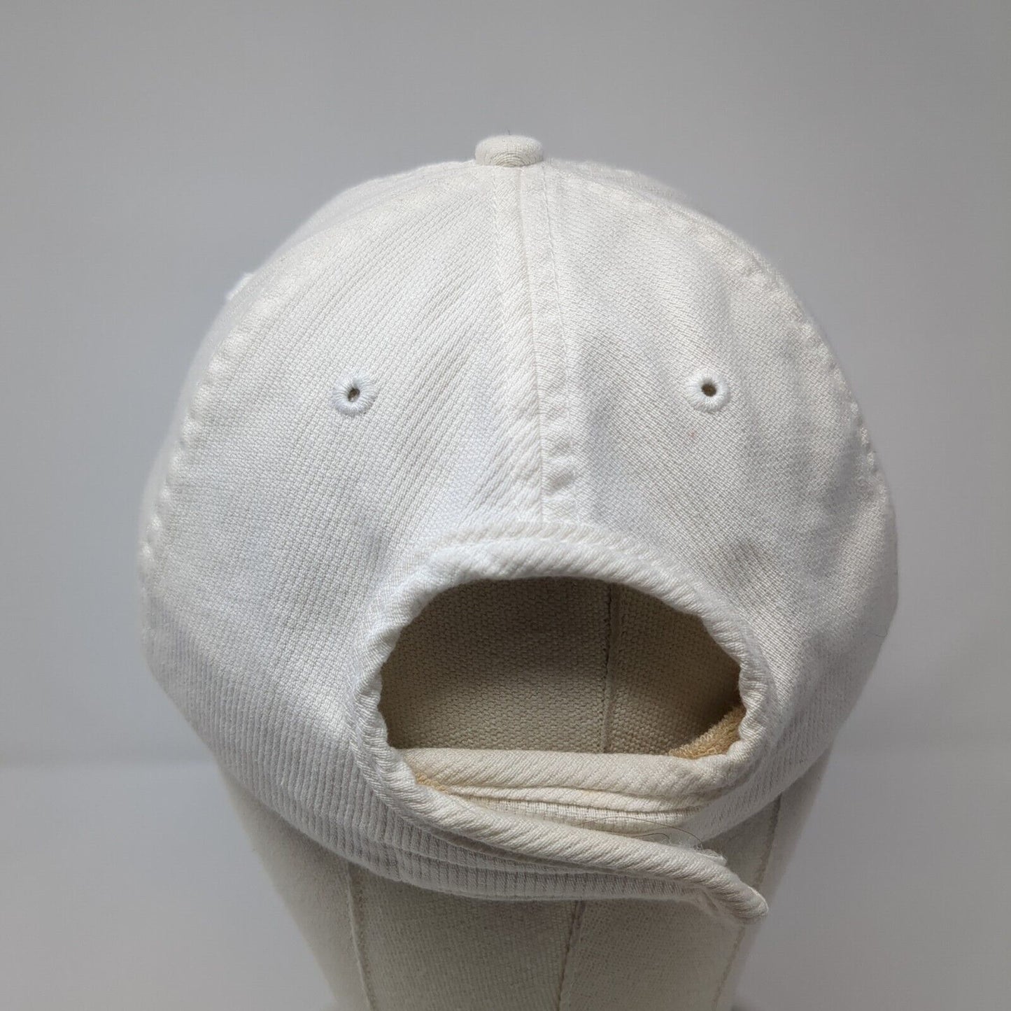 Legendary Headwear Strapback Hat White One Size Adjustable Perfect Fit Blank