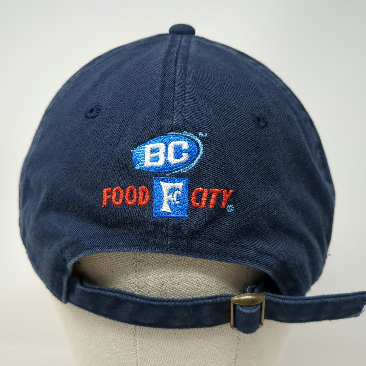 OC Baseball Cap Blue One Size Cook Out Food City Embroidered Slideback Sport Hat