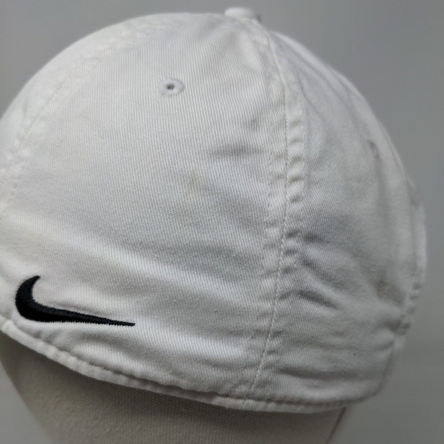 Marietta Slideback Hat White OSFM Embroidered Nike Heritage 86