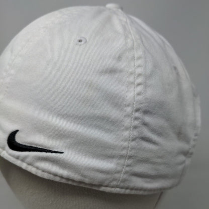 Marietta Slideback Hat White OSFM Embroidered Nike Heritage 86