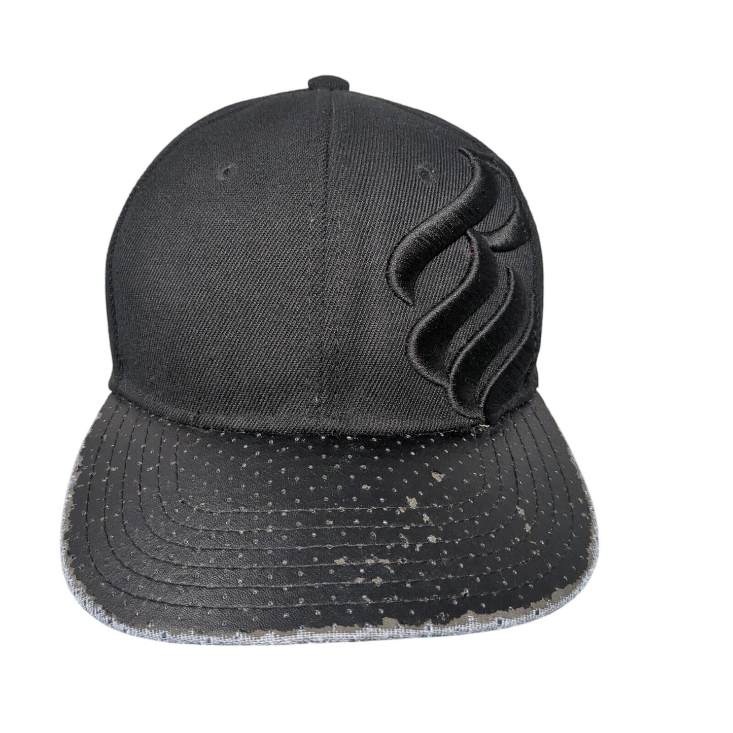 Rocawear Classics Snapback Hat Black One Size Adjustable Embroidered