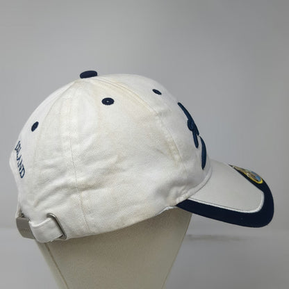 Tropical World Baseball Cap White One Size Aruba Happy Island Palm Tree hat