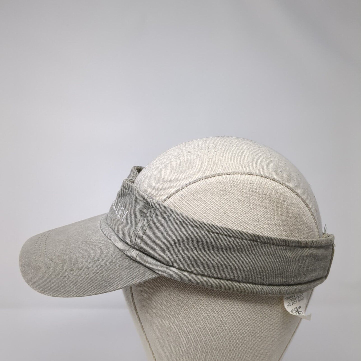 Death Valley Strapback Sun Visor Hat Green One Size Adjustable Jhats