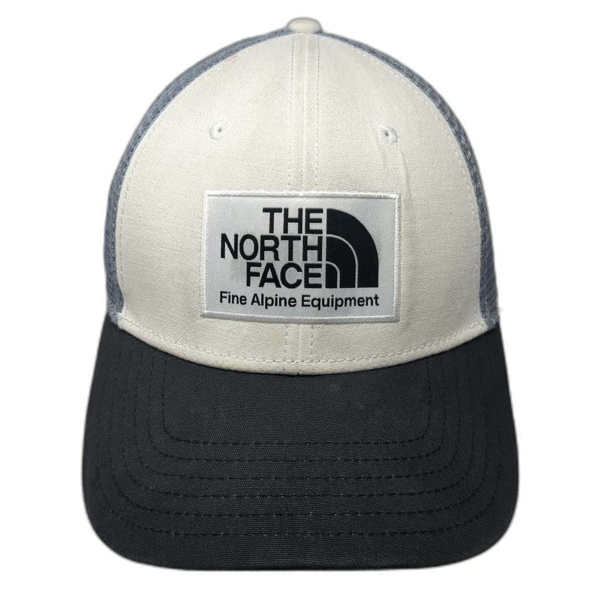 The North Face Trucker Hat White One Size Fine Alpine Equipment Patch Mesh