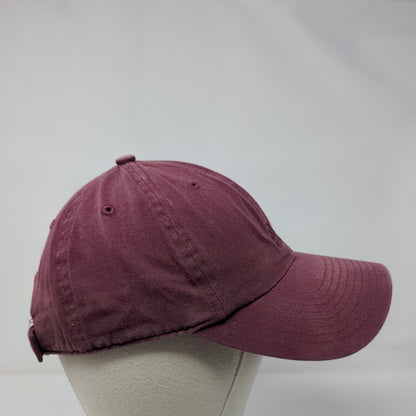 Adidas 3 Stripes Slideback Hat Red One Size Embroidered Aeroready