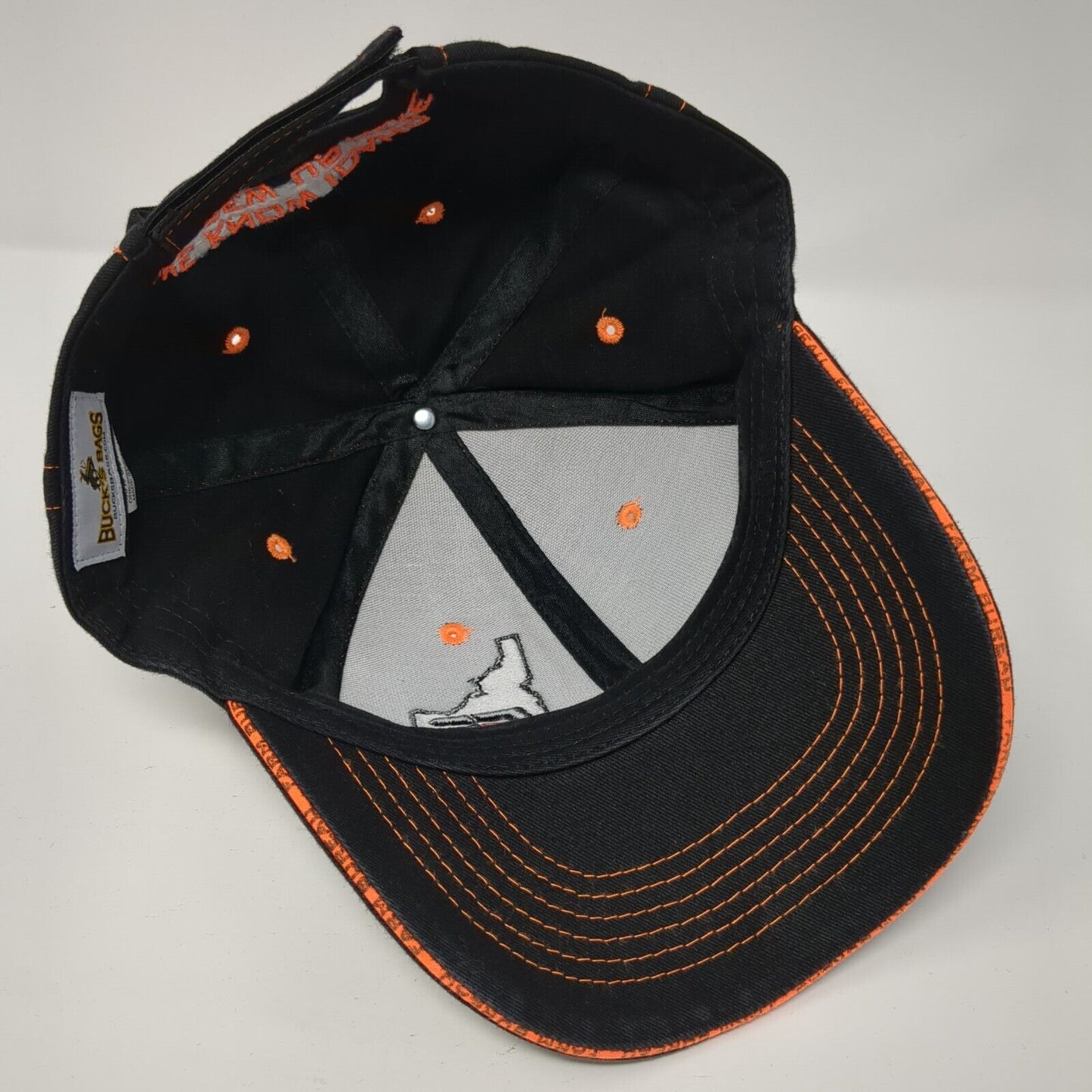 Idaho Farm Bureau Ins. Strapback Hat Black One Size Embroidered Solid
