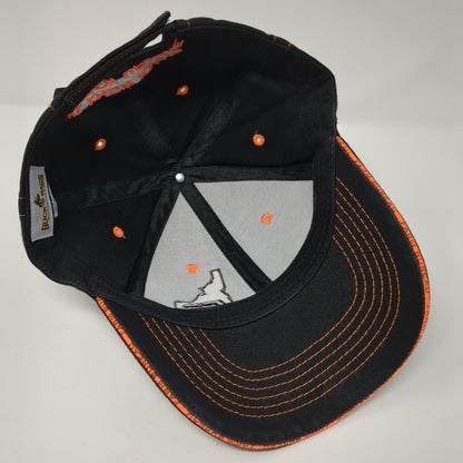 Idaho Farm Bureau Ins. Strapback Hat Black One Size Embroidered Solid