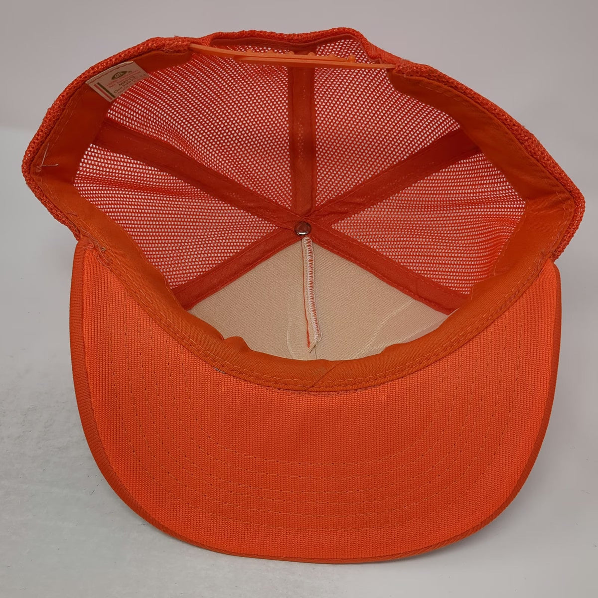 Youngan Trucker Hat Orange One Size Barrett Mobile Home Transport Scrambled Eggs