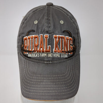 Rural King America's Farm And Home Store Strapback Hat Gray One Size Outdoor Cap