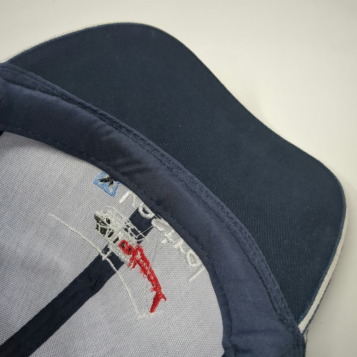 Winning Spirit Baseball Cap Blue One Size Helicopter Kestrel Aviation Logo Hat