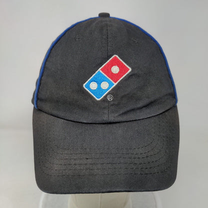 Domino's Pizza Strapback Hat Black One Size Embroidered Employee Uniform