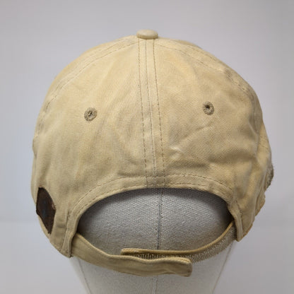 Marsing Hardware & Pump Strapback Hat Tan One Size Embroidered Dri Duck