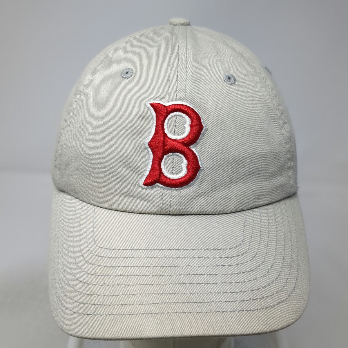 Boston Red Sox MLB Fan Favorite Baseball Cap Gray One Size Cooperstown Slideback